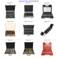 HSS Reduced Shank Black Drill Bit set